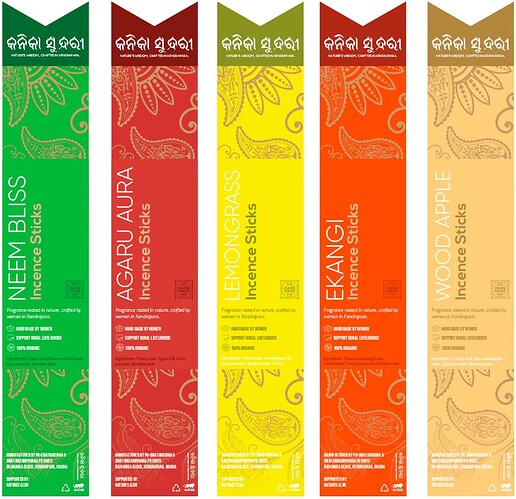 Kanika Sundari Agarbatti product line