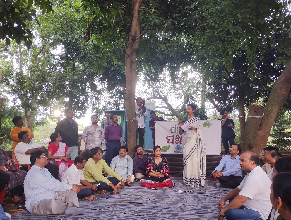 Climate Panchayat session in Barabati constituency