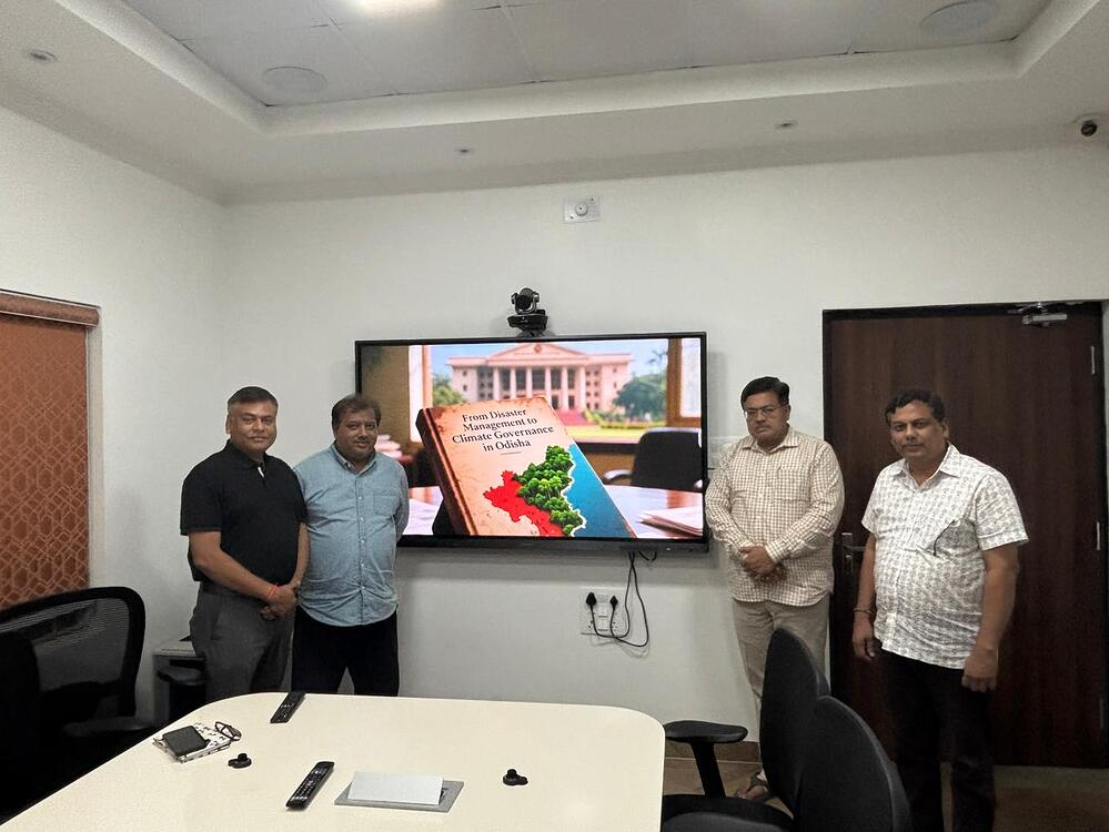 Meeting with Minister Prithviraj Harichandan on VOCGA
